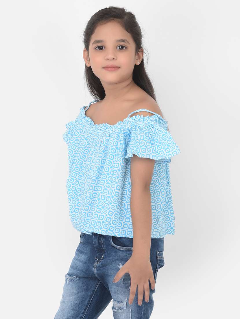 girls off shoulder top - 18404508 -  Standard Image - 2