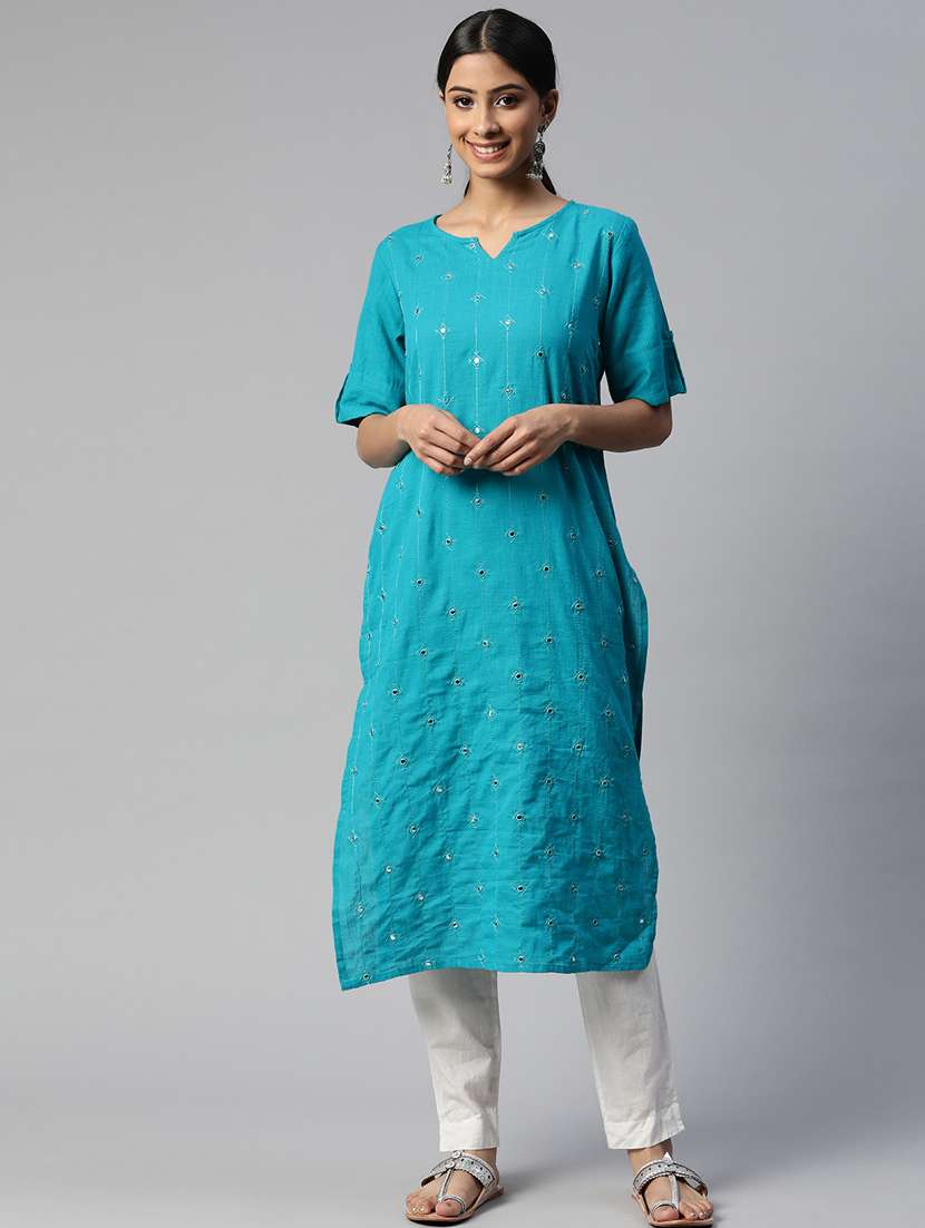 women's straight kurta