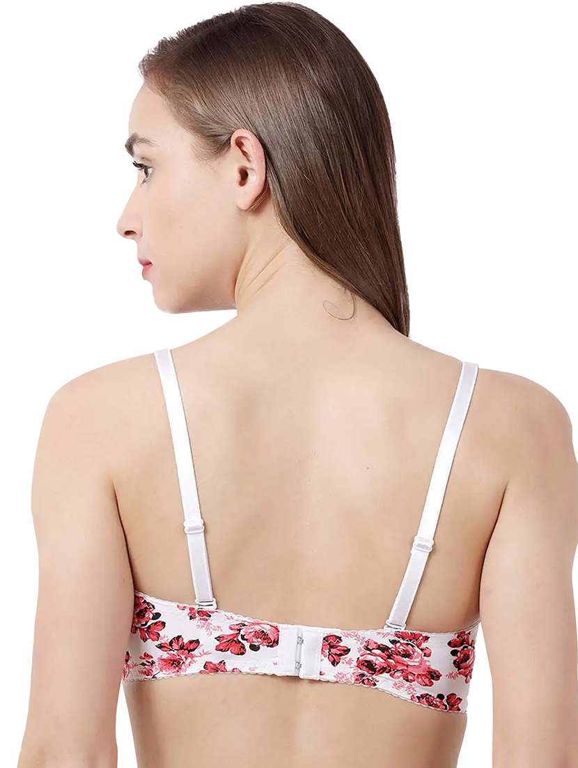 pink floral t-shirt bra - 18406424 - Standard Image - 2