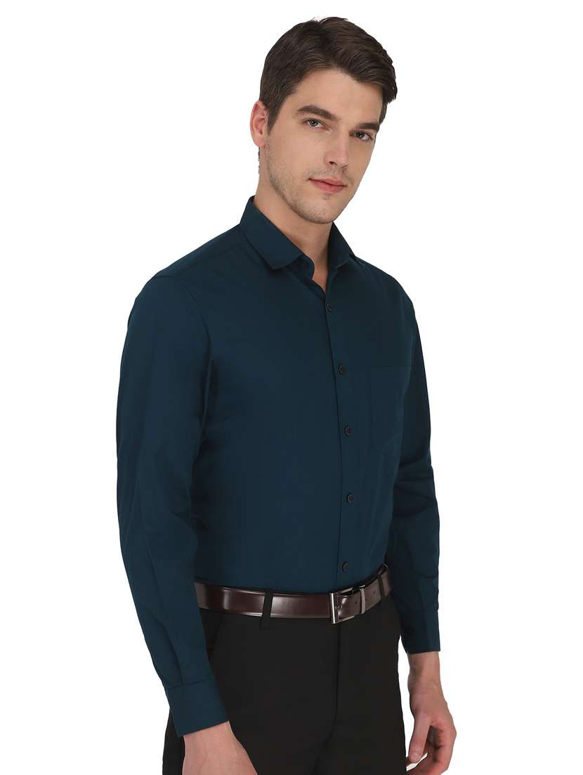 mens solids formal shirt - 18406670 - Standard Image - 2
