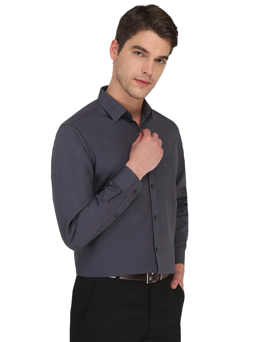 mens solids formal shirt - 18406671 - Standard Image - 2