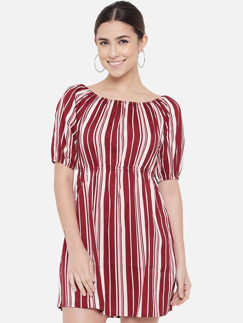 women's shift striped dress - 18407232 - Standard Image - 0