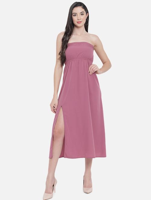 women's solid dress - 18407243 - Standard Image - 0