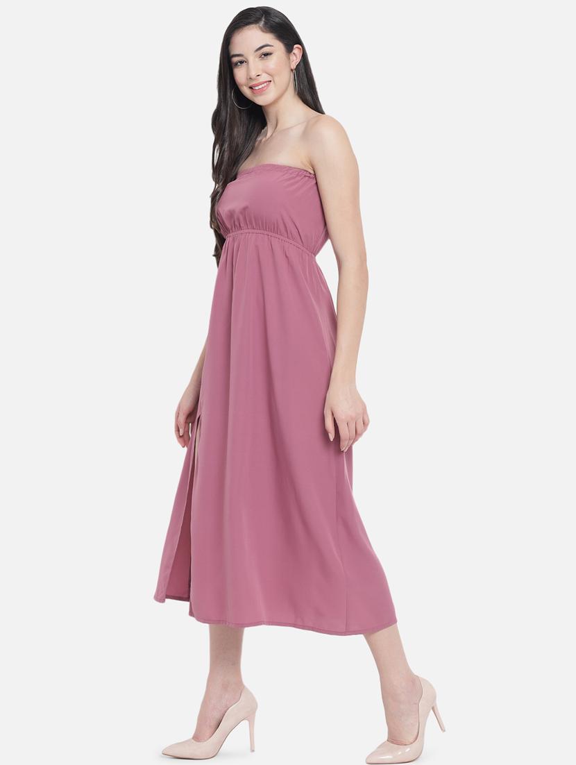 women's solid dress - 18407243 - Standard Image - 2
