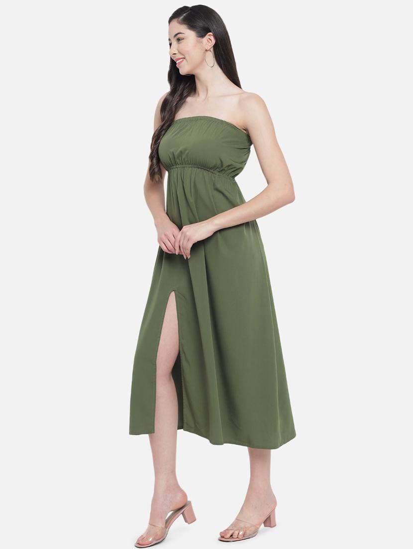 women's solid dress - 18407244 - Standard Image - 2