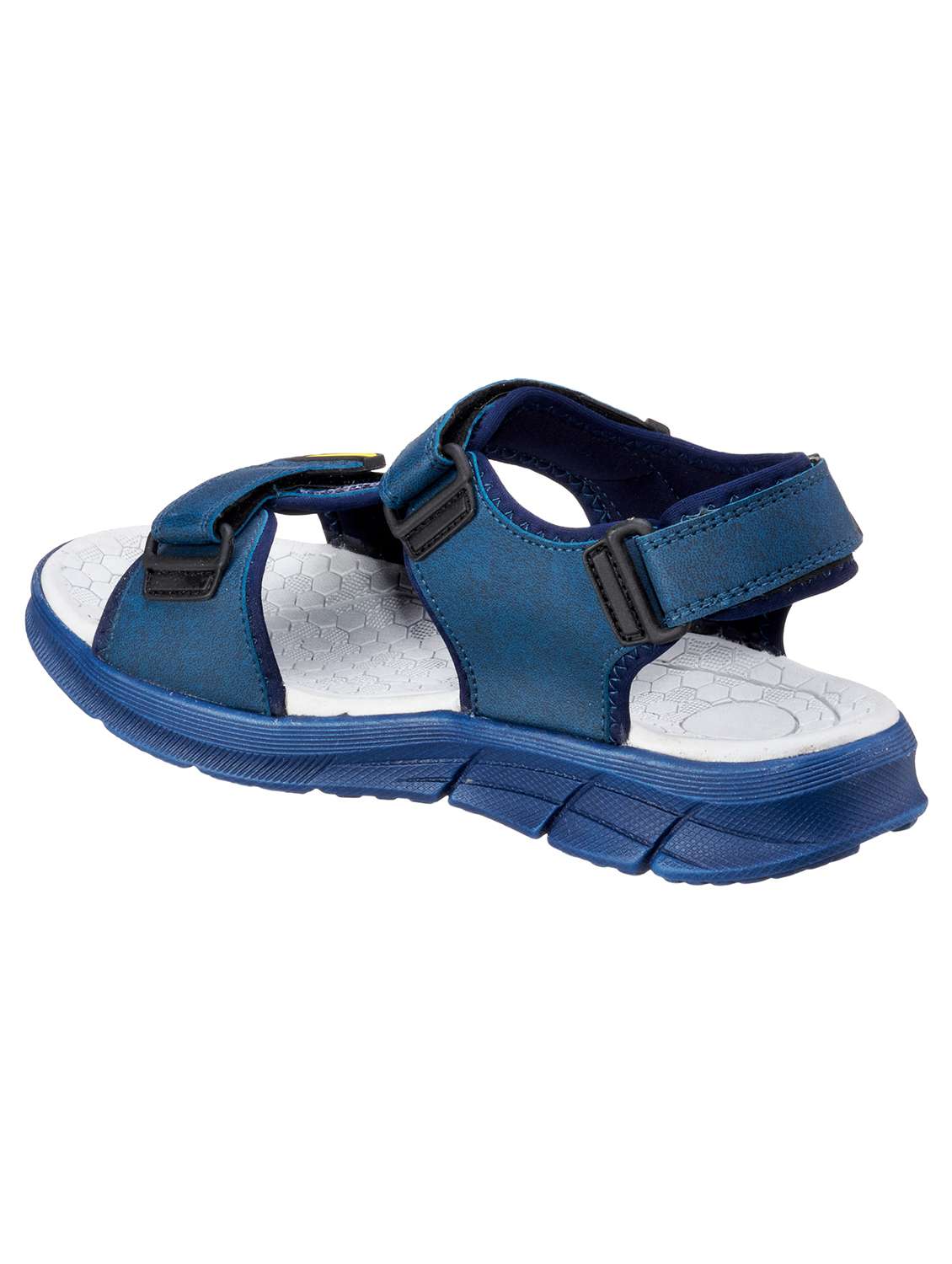 navy synthetic & mesh back strap floaters - 18407567 -  Standard Image - 2