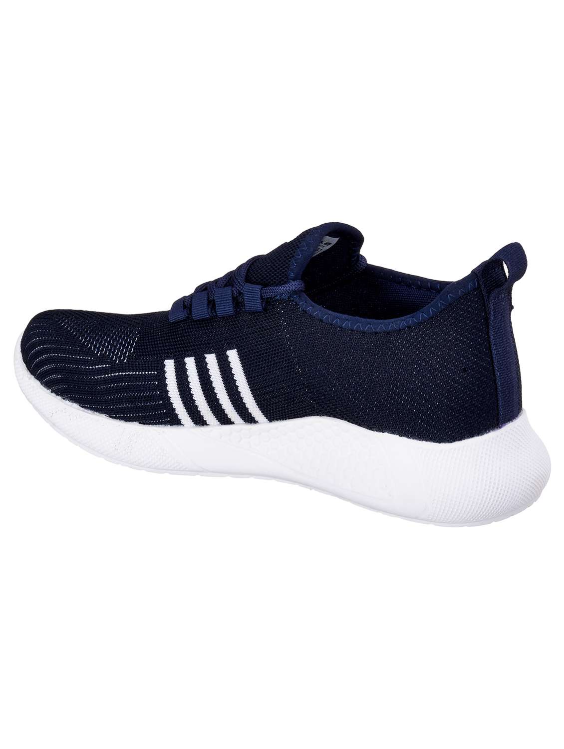 navy fabric sport shoes - 18407671 - Standard Image - 2