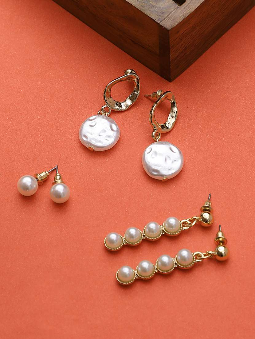 gold metal combo's. earring