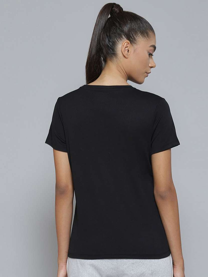 black printed regular tee - 18411482 -  Standard Image - 2
