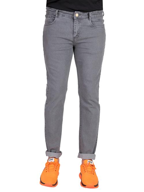 mens slim fit plain jeans - 18411635 - Standard Image - 0