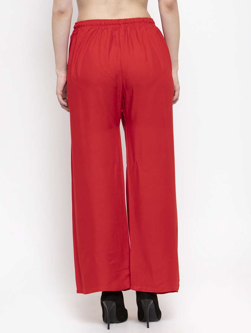 set of 2 pcs solid palazzo - 18411841 -  Standard Image - 2