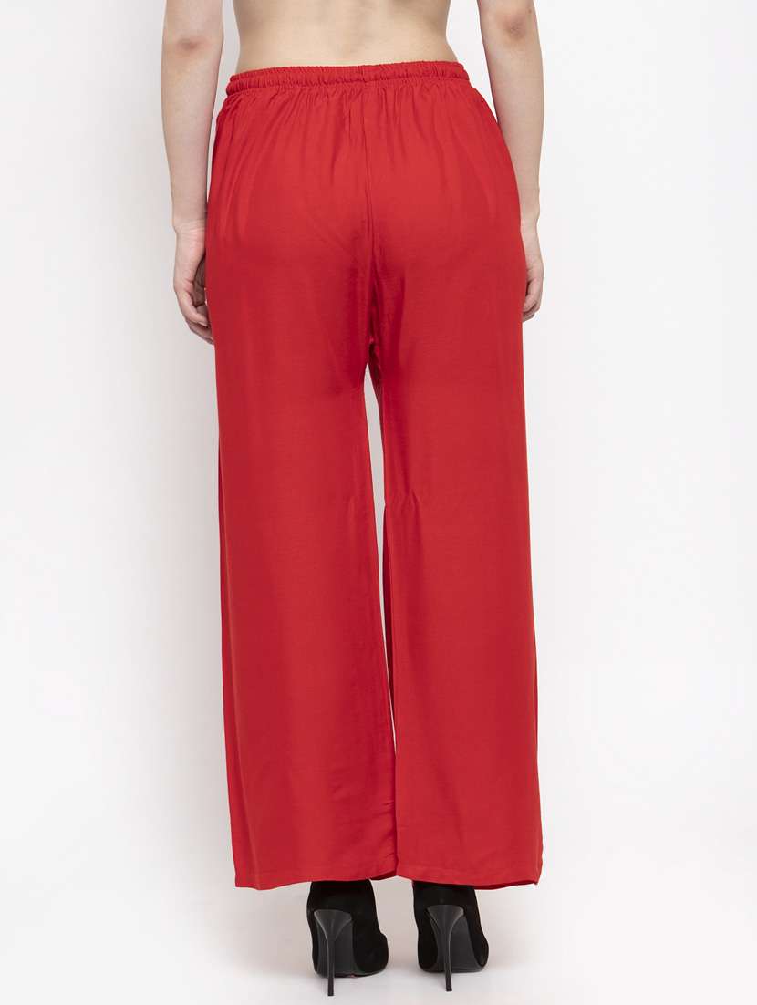 set of 2 pcs solid palazzo - 18411850 -  Standard Image - 2