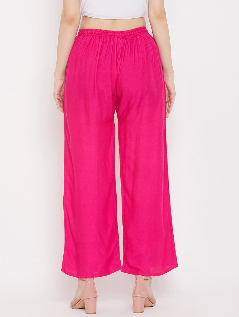 set of 2 pcs solid palazzo - 18411860 - Standard Image - 2