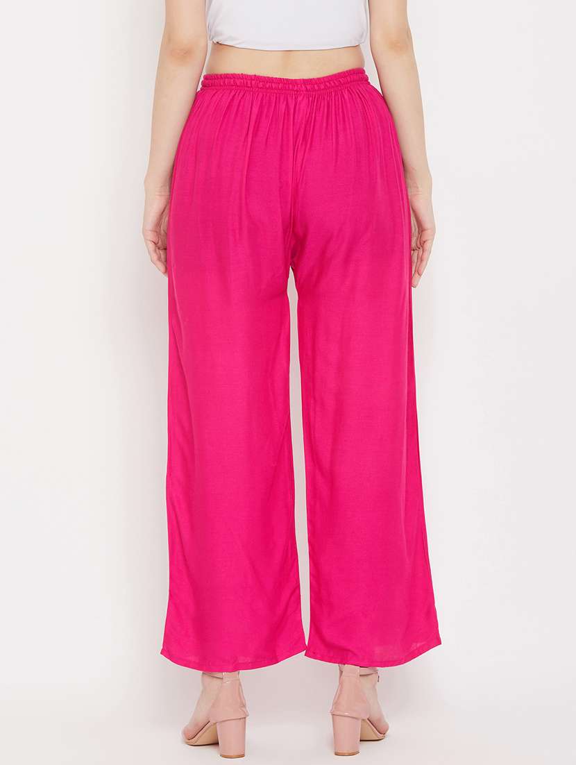 set of 2 pcs solid palazzo - 18411861 -  Standard Image - 2