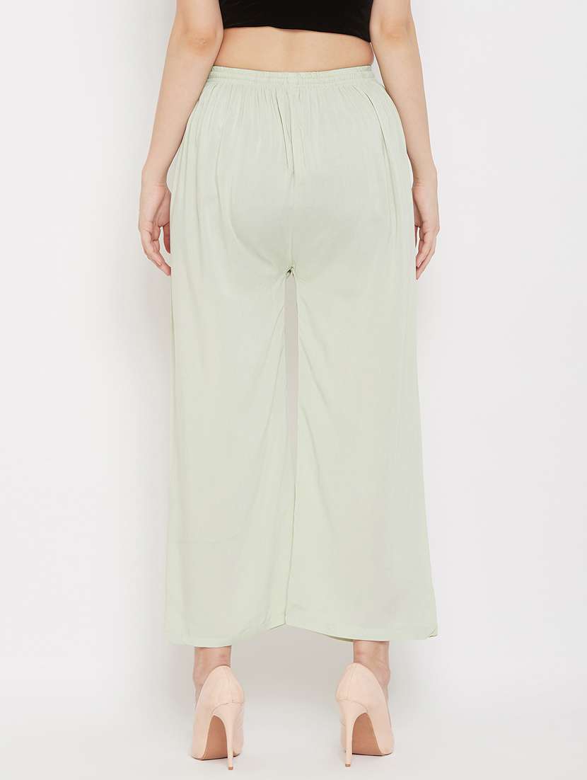 set of 2 pcs solid palazzo - 18411872 -  Standard Image - 2