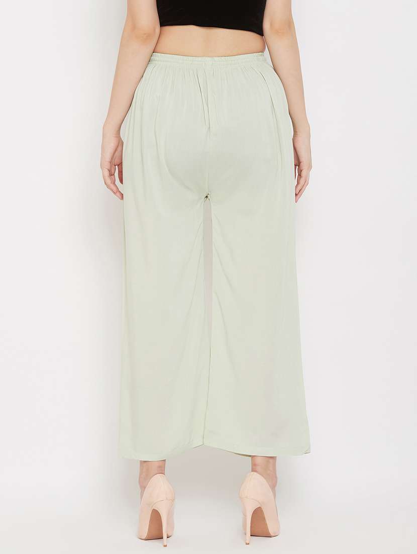 set of 2 pcs solid palazzo - 18411873 -  Standard Image - 2