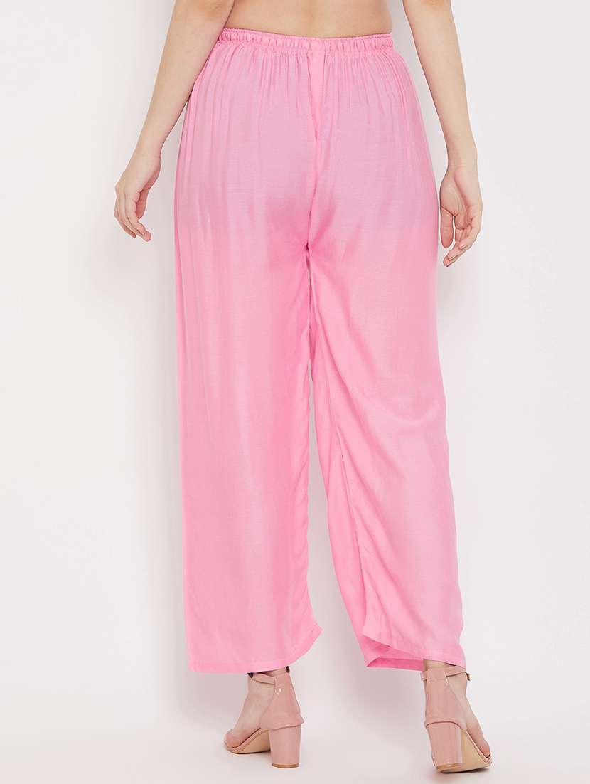 set of 2 pcs solid palazzo - 18411899 -  Standard Image - 2