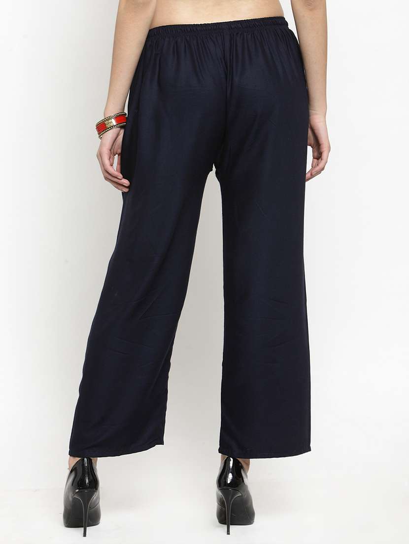 set of 2 pcs solid palazzo - 18411904 -  Standard Image - 2