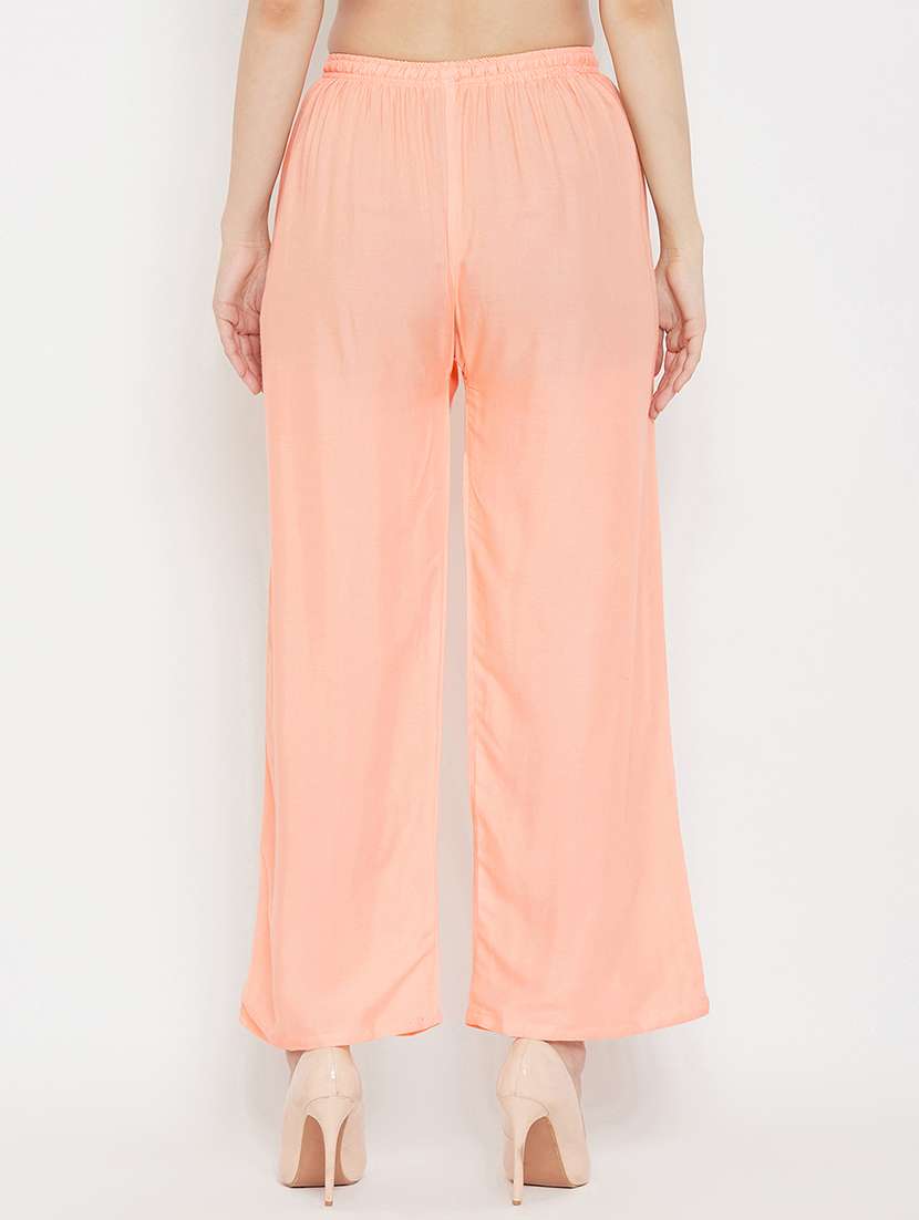 set of 2 pcs solid palazzo - 18411908 -  Standard Image - 2