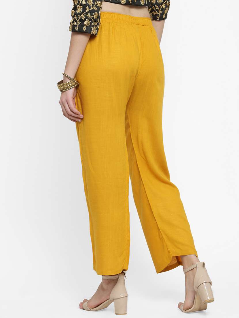 set of 2 pcs solid palazzo - 18411921 -  Standard Image - 2