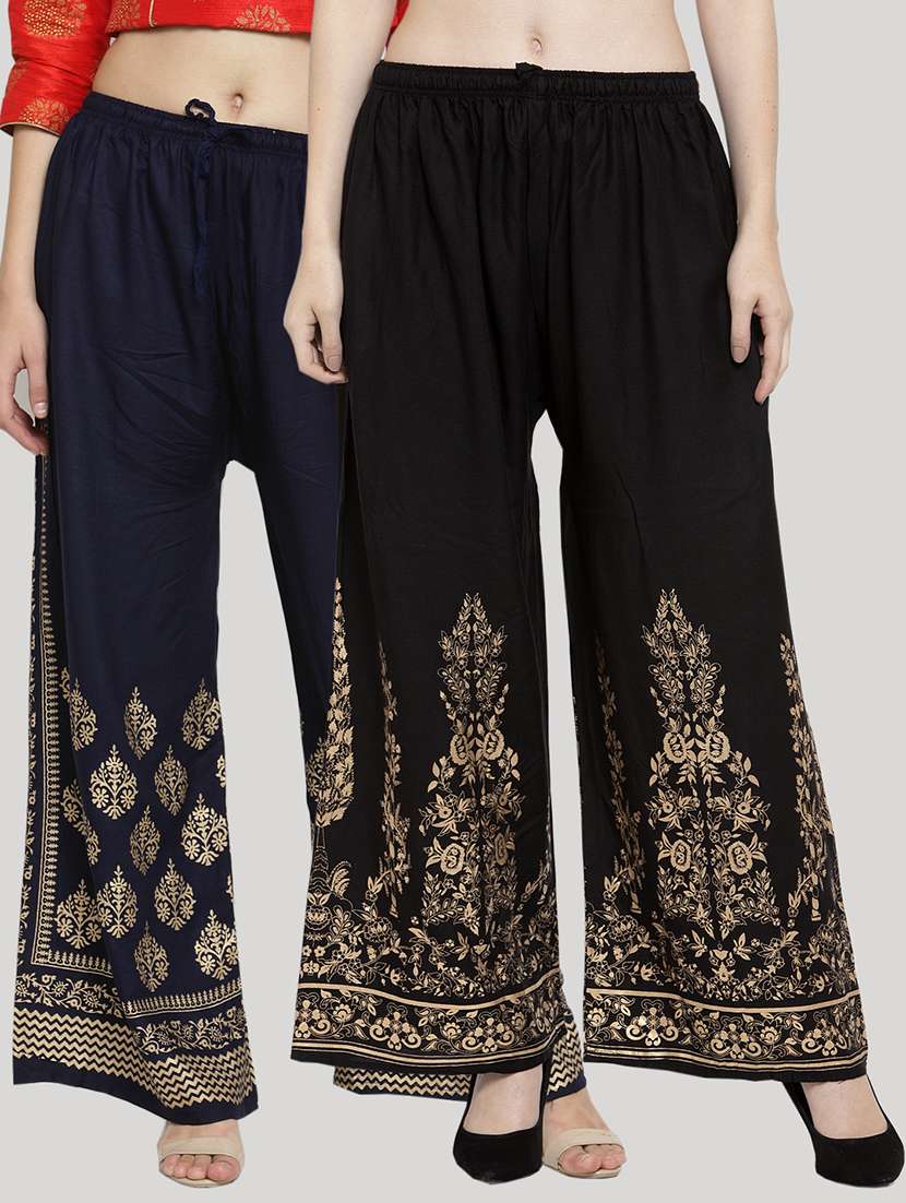 set of 2 pcs printed palazzo