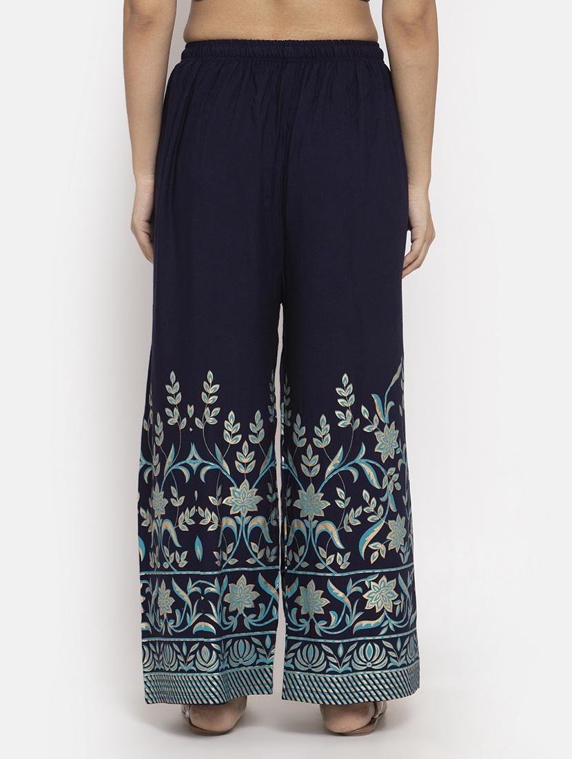 set of 2 pcs printed palazzo - 18412715 - Standard Image - 2