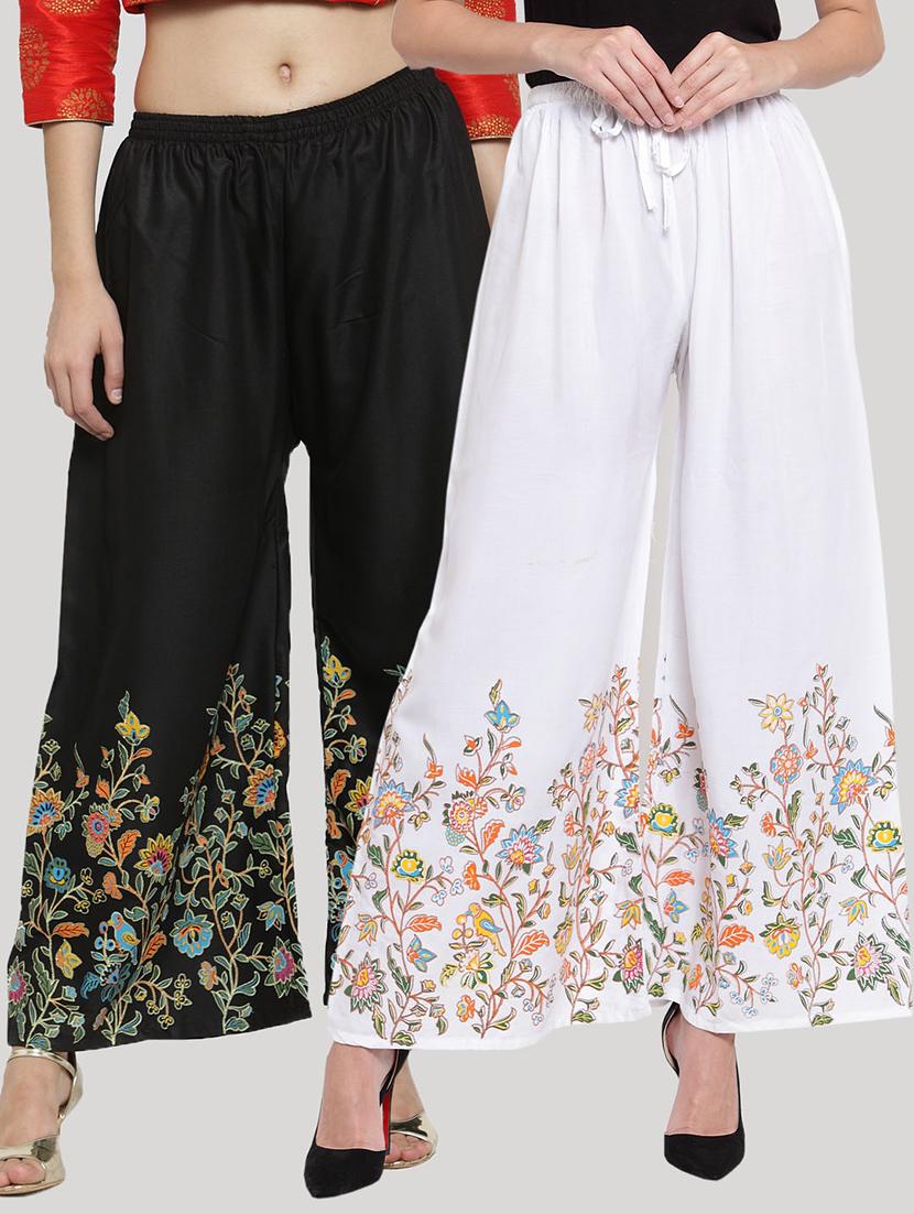 set of 2 pcs printed palazzo - 18412723 - Zoom Image - 0