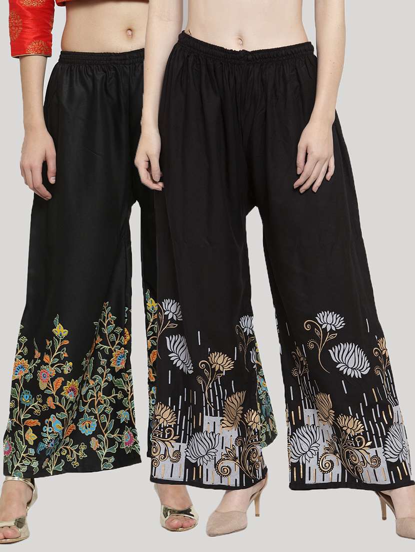 set of 2 pcs printed palazzo