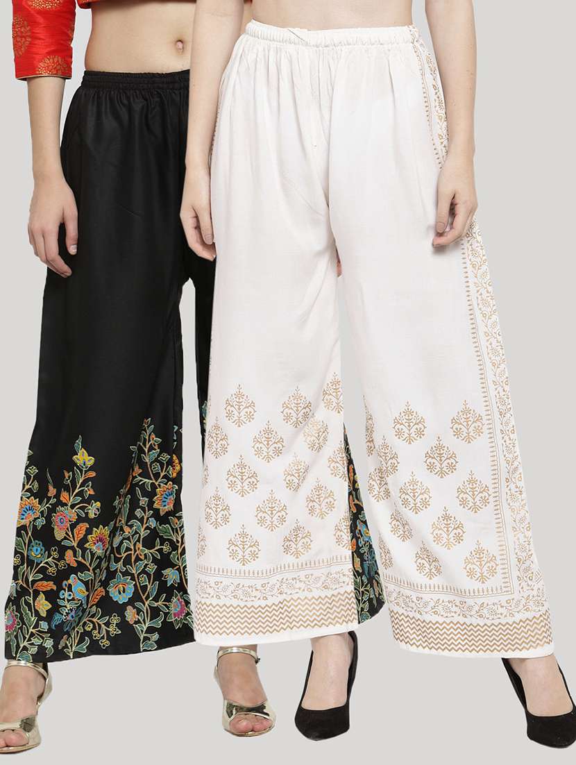 set of 2 pcs printed palazzo