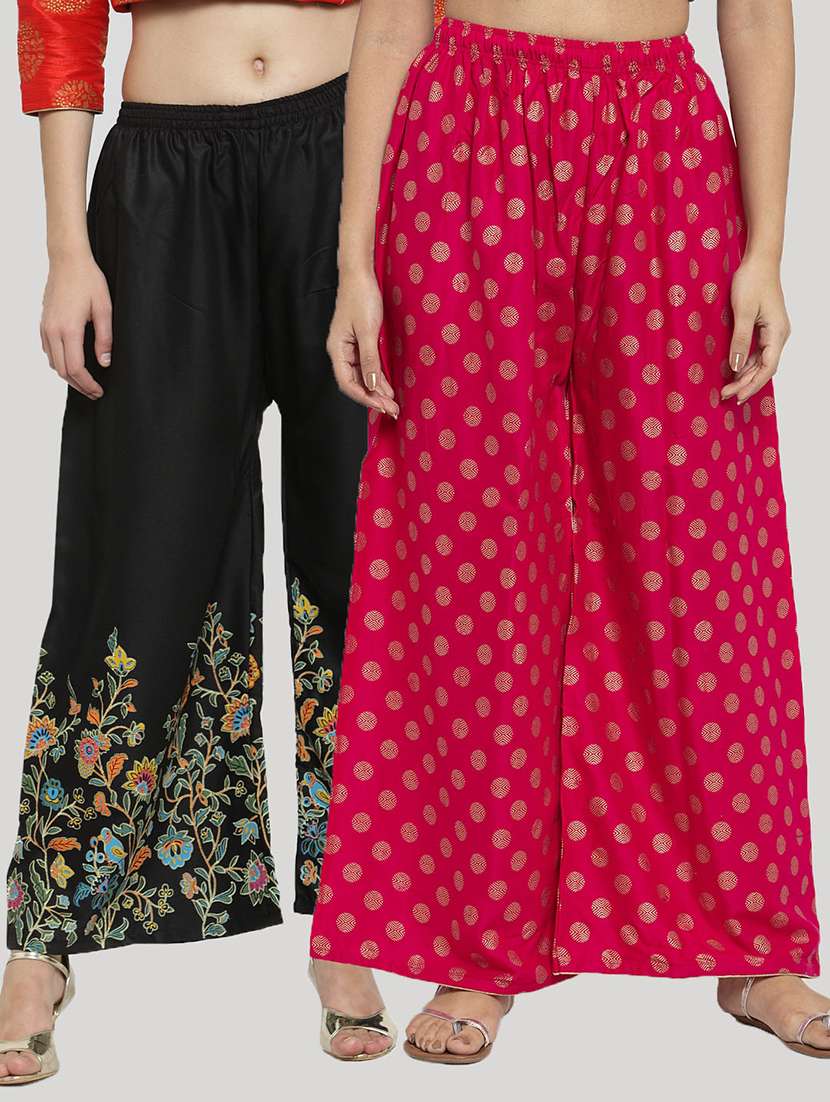 set of 2 pcs printed palazzo