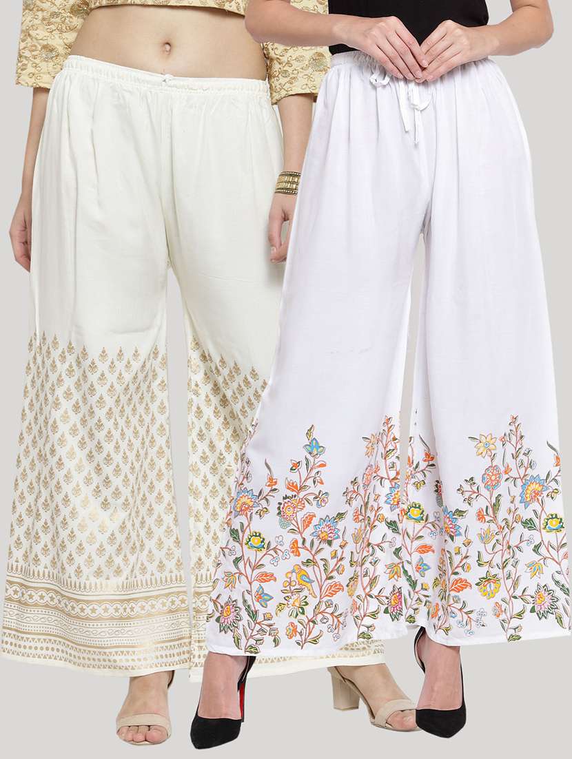 set of 2 pcs printed palazzo