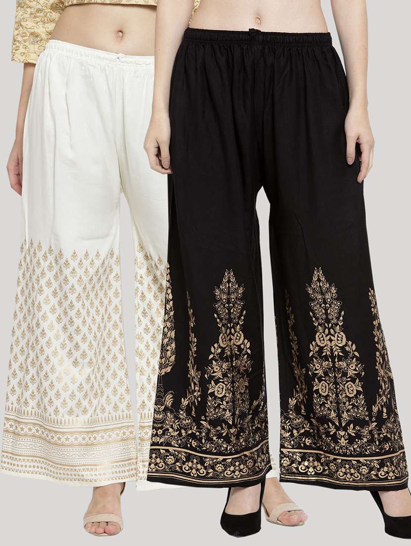 set of 2 pcs printed palazzo