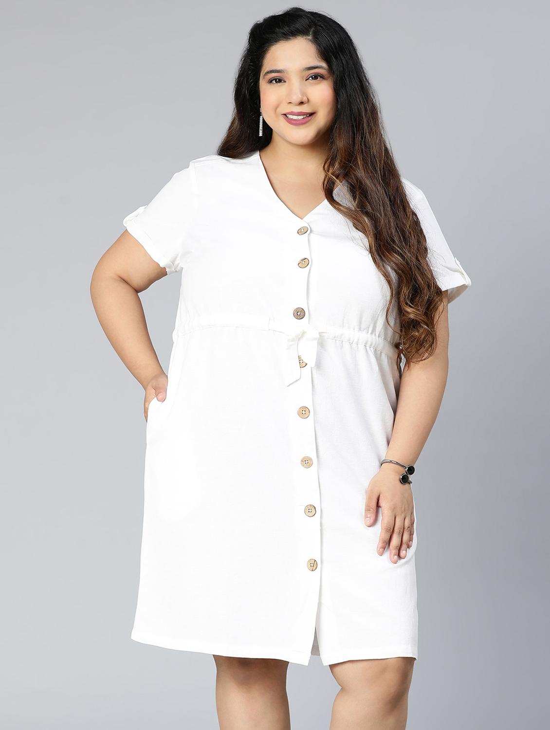 women's solid dress - 18412937 - Zoom Image - 0