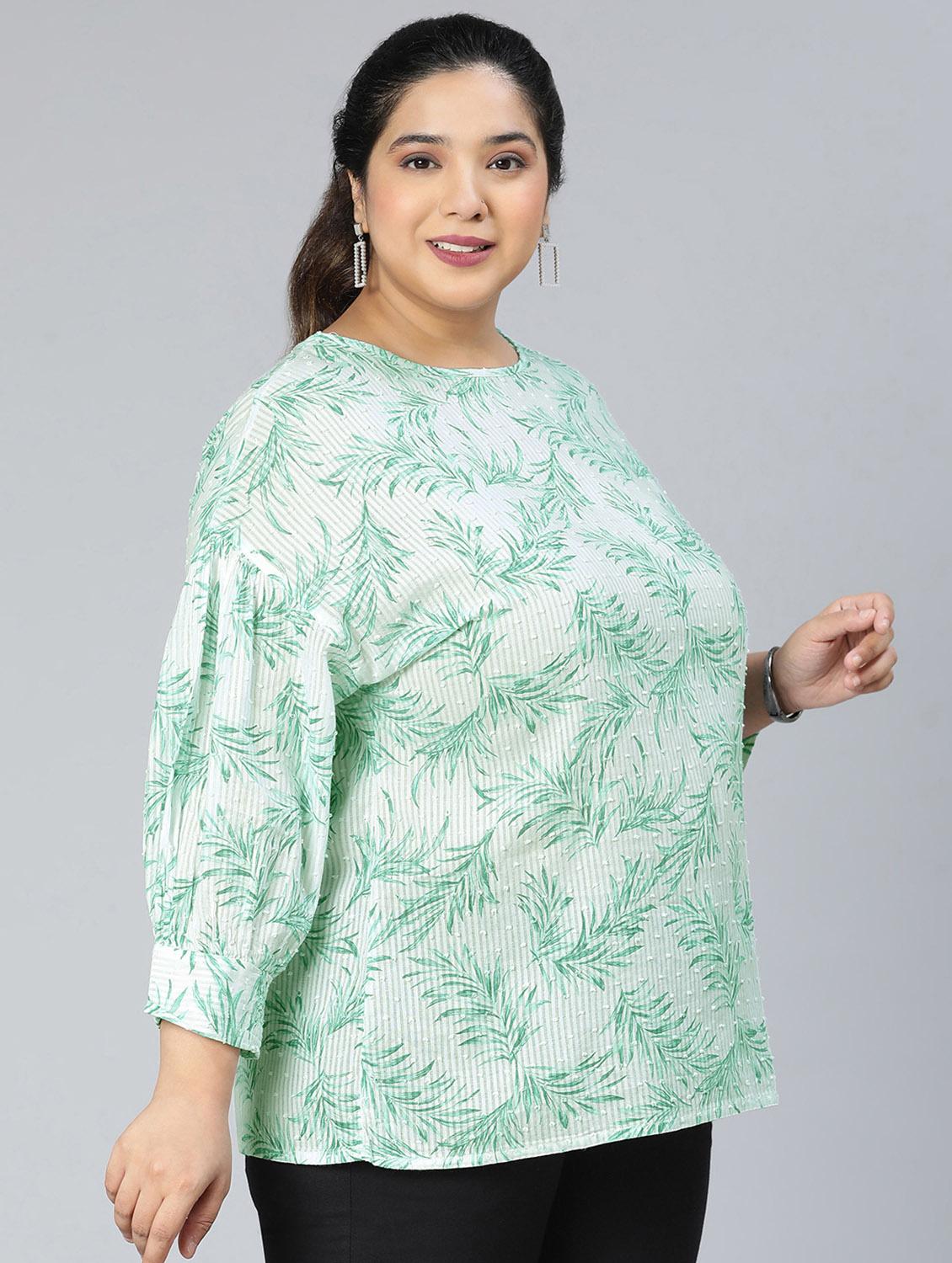 women's straight round neck top - 18412947 - Standard Image - 2