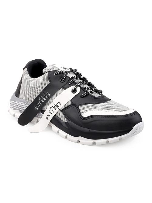 black canvas sport shoes - 18413079 - Standard Image - 0