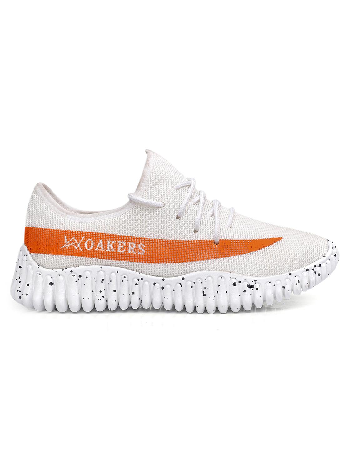 white lace up sport shoe - 18413144 - Standard Image - 2