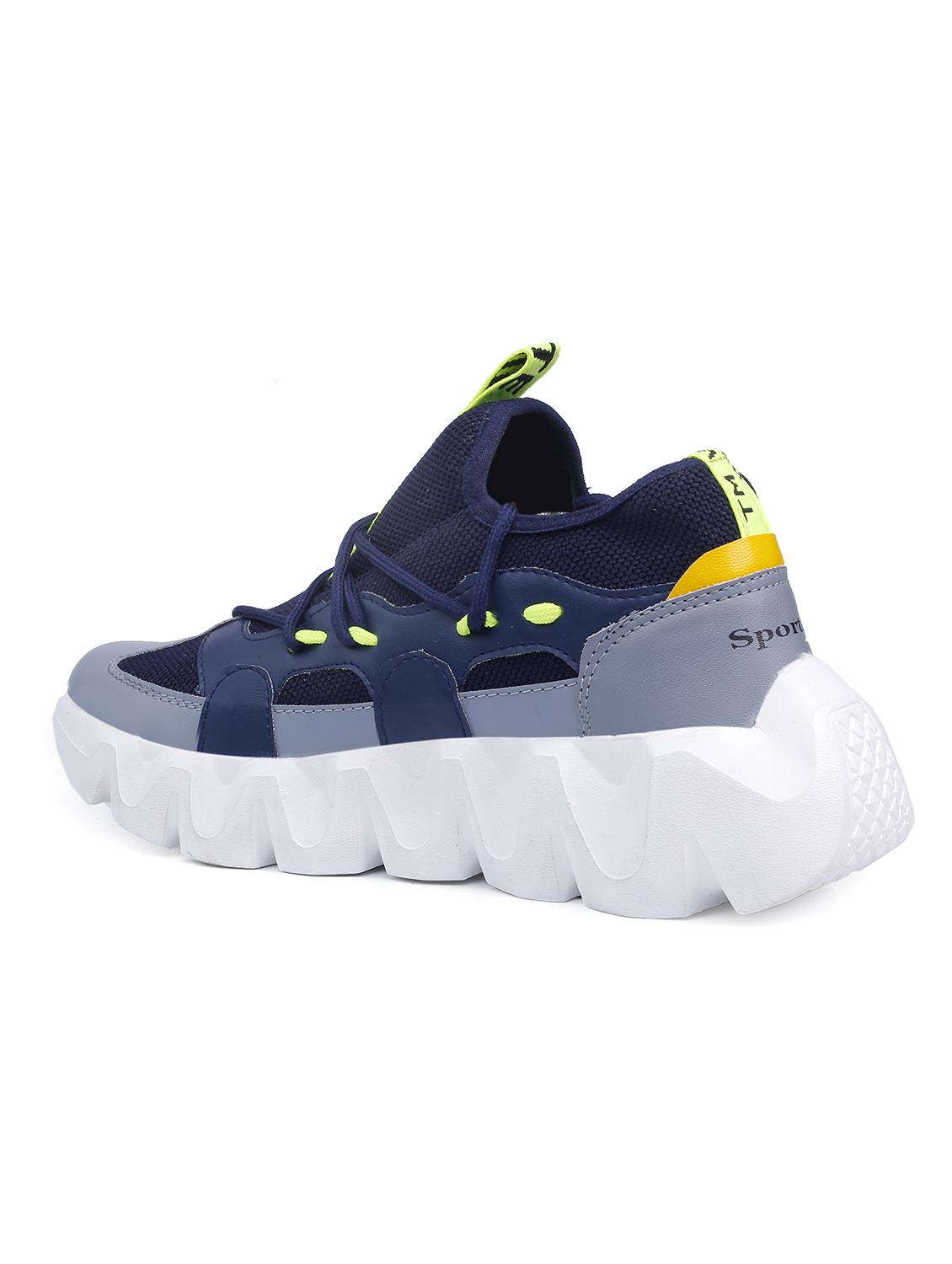blue lace up sport shoe - 18413199 - Standard Image - 2