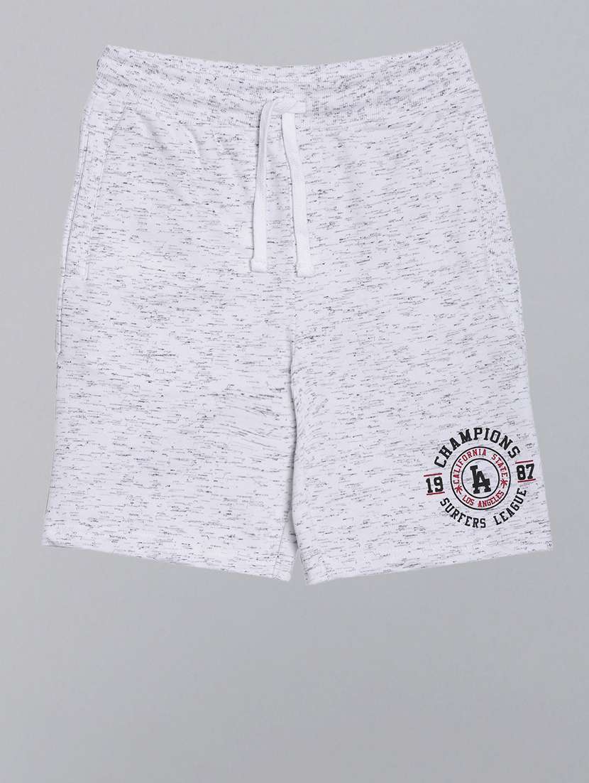 pack of 2 solid shorts - 18414303 -  Standard Image - 2