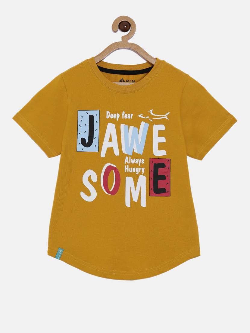 round neck printed t-shirt