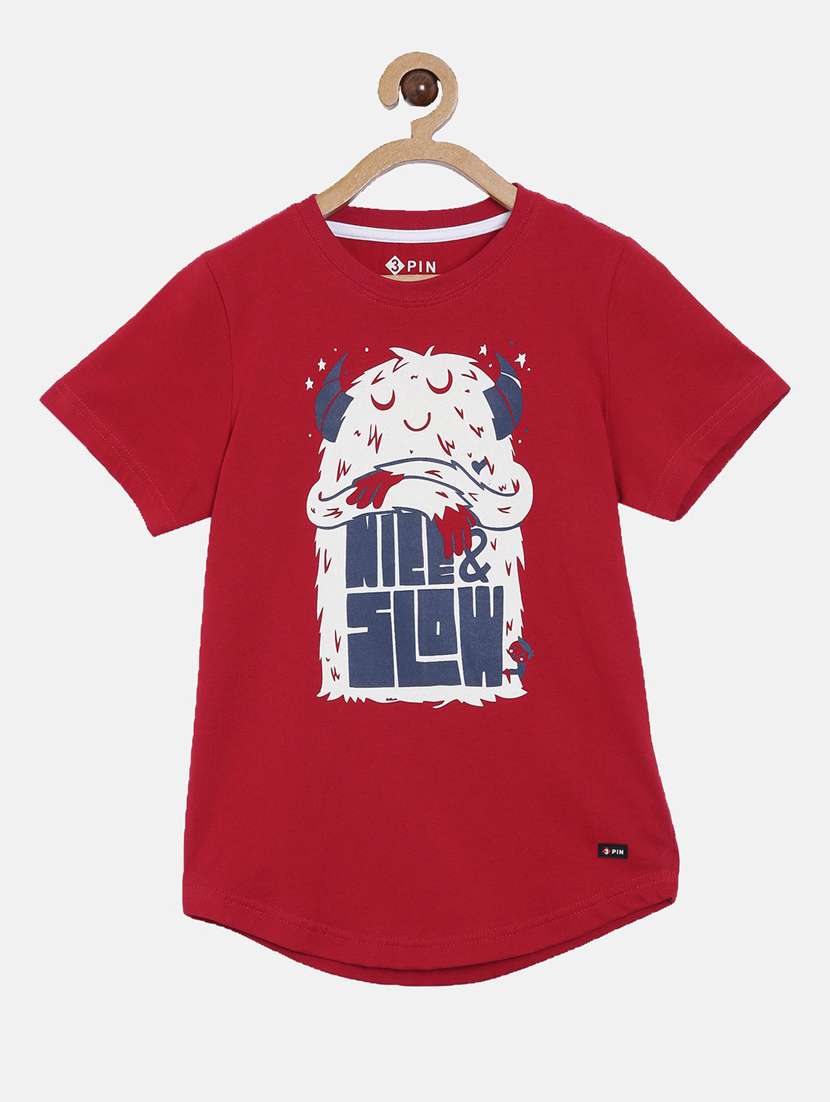 round neck printed t-shirt