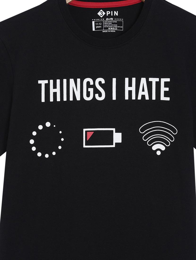 round neck graphic t-shirt - 18414384 - Standard Image - 2
