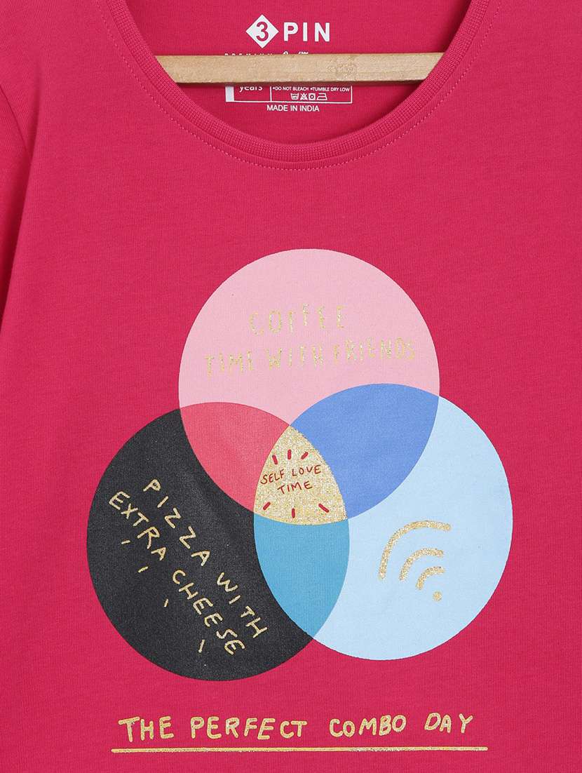 round neck graphic  tee - 18414429 -  Standard Image - 2