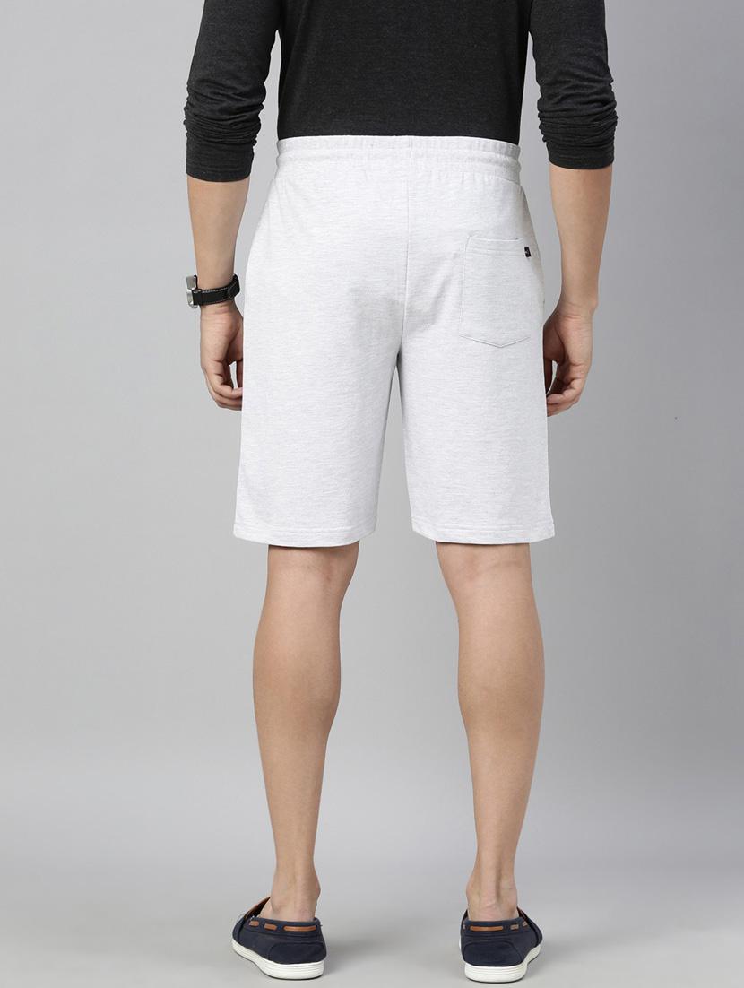 white printed short - 18414459 - Standard Image - 2