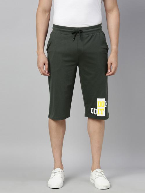 men placement print mid rise bermuda shorts - 18414469 - Standard Image - 0