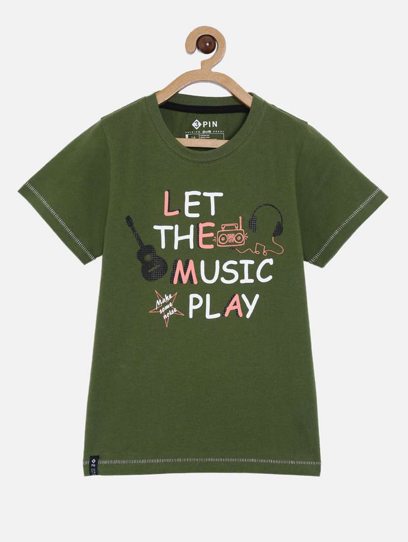 round neck graphic t-shirt