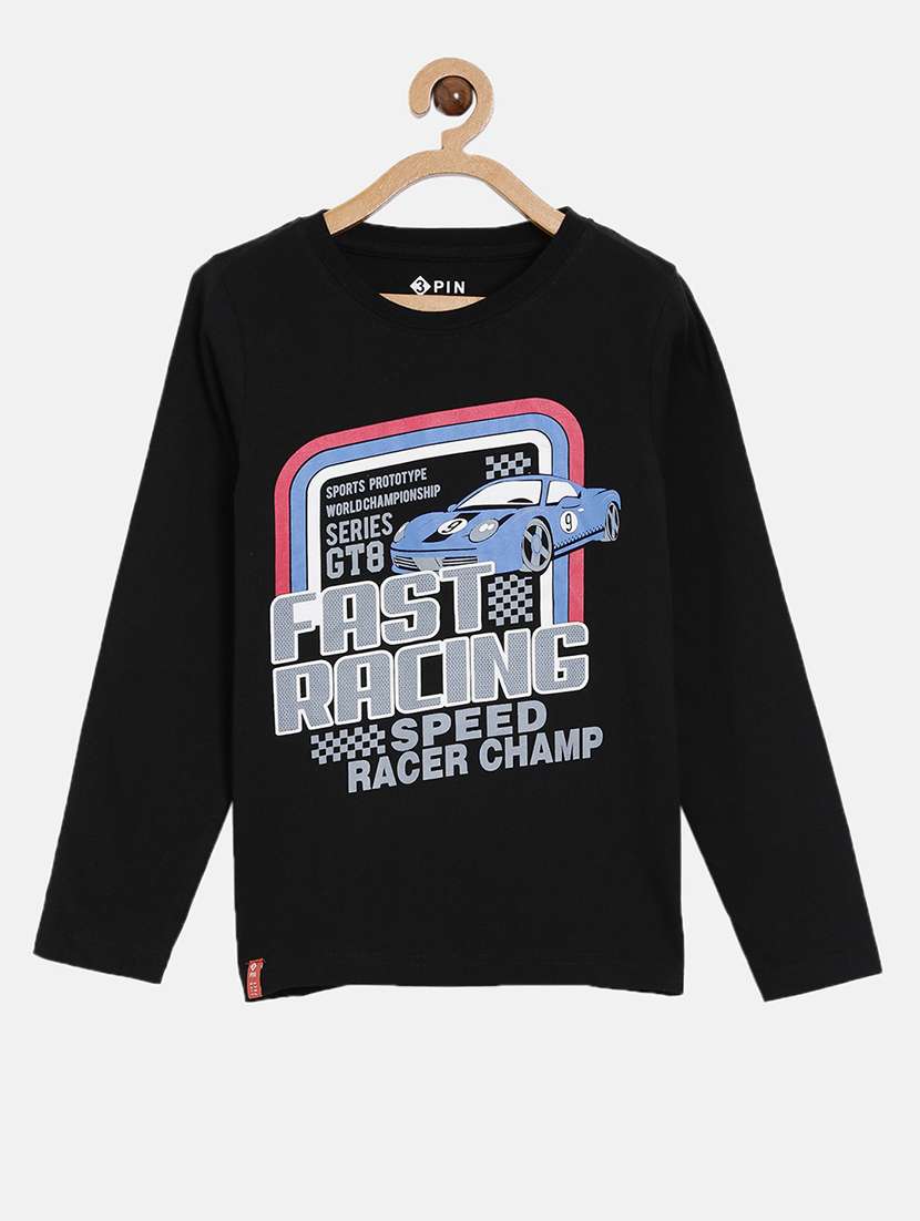 round neck graphic t-shirt