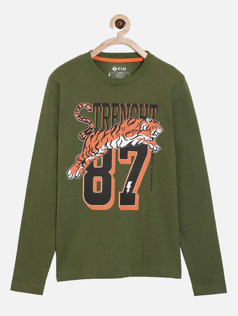 round neck graphic t-shirt