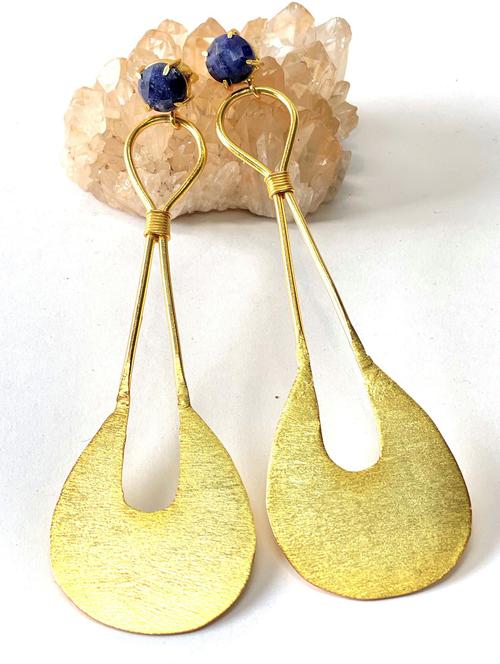 multi colored brass studs earring - 18414950 -  Standard Image - 0