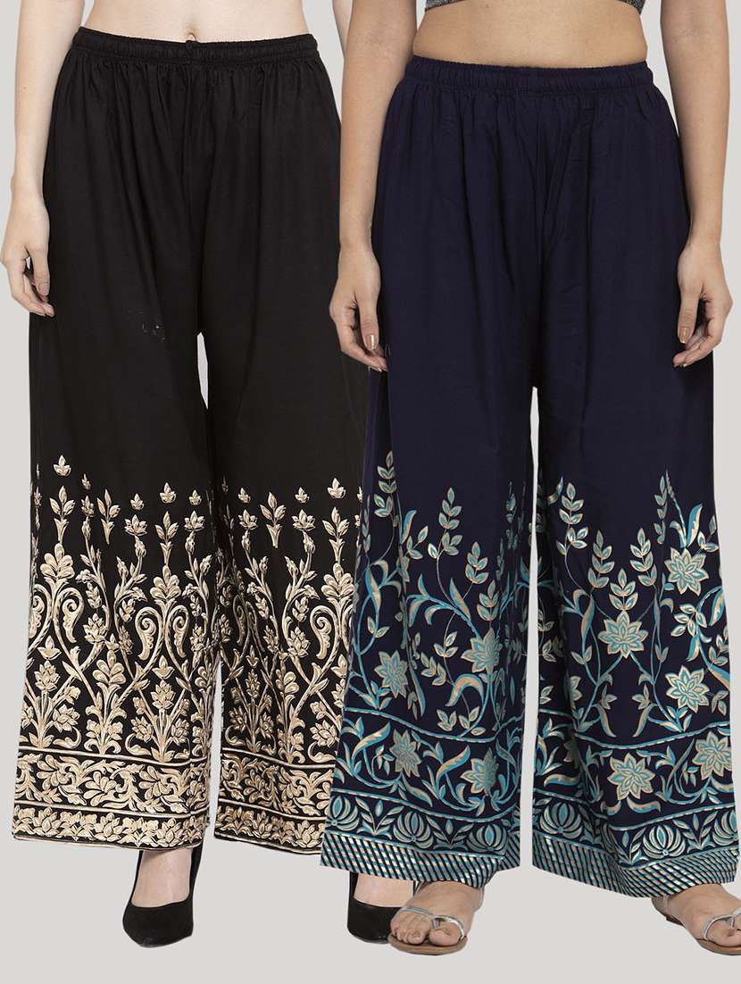pack of 2 printed palazzo - 18415033 -  Zoom Image - 0