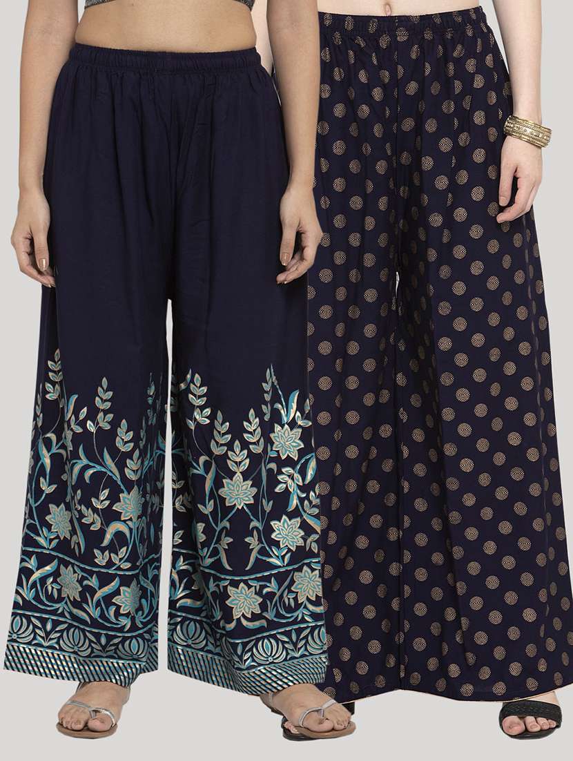 set of 2 pcs printed palazzo